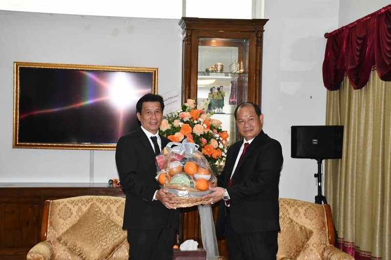 Đại sứ quán Việt Nam tại Indonesia chúc Tết cổ truyền của Lào