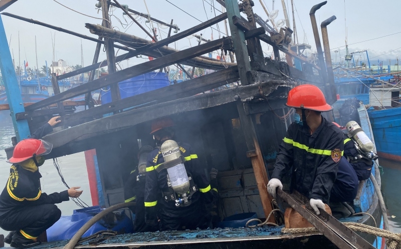 Bình Định: Xảy ra 2 vụ cháy liên tiếp tại một phường