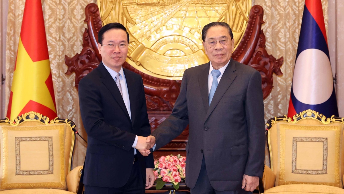 Nguyên lãnh đạo Lào: Tiếp tục vun đắp mối quan hệ hữu nghị đặc biệt Việt-Lào