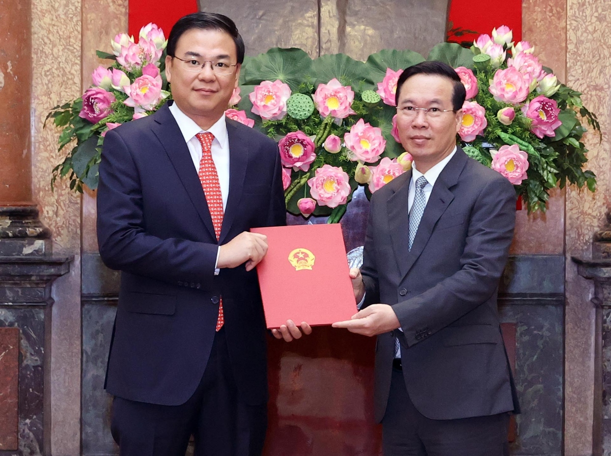 Chủ tịch nước Võ Văn Thưởng trao quyết định bổ nhiệm Đại sứ Việt Nam tại Nhật Bản