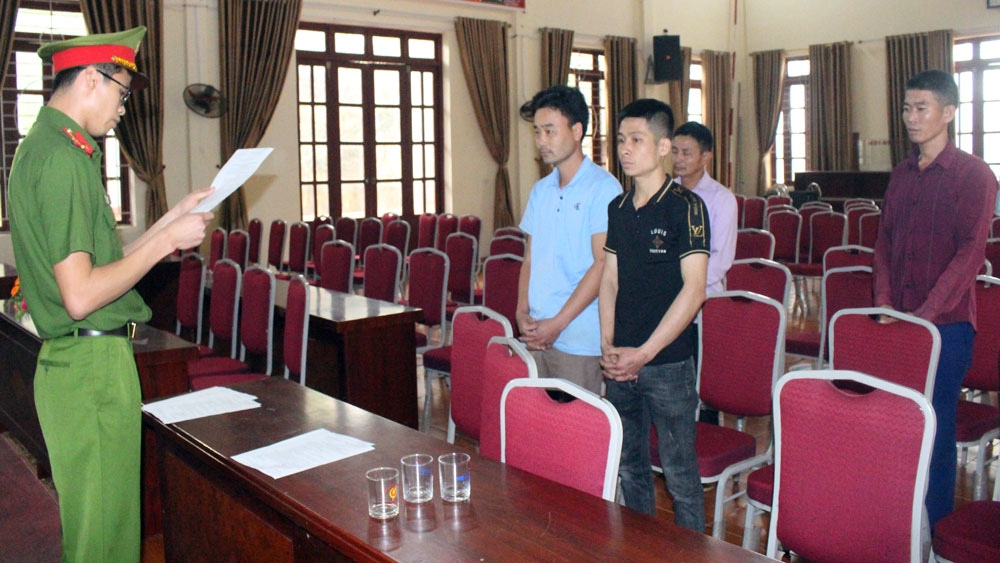 Khởi tố, bắt tạm giam 4 đối tượng khai thác gỗ trái phép ở Bắc Giang