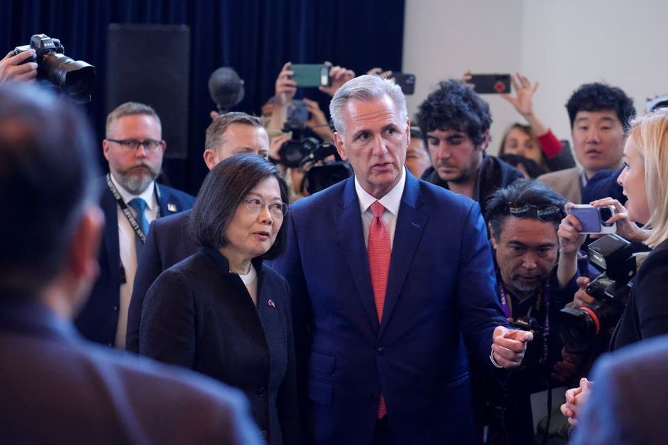 Chủ tịch Hạ viện Mỹ gặp lãnh đạo Đài Loan Thái Anh Văn