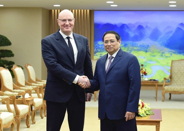 Thủ tướng Phạm Minh Chính tiếp Phó Thủ tướng Chính phủ Nga Dmitry Chernyshenko