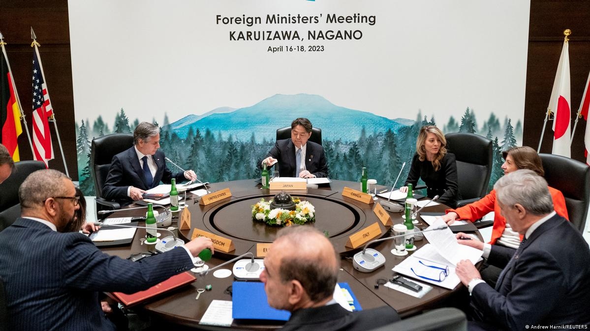 Hội nghị Ngoại trưởng G7 bế mạc, ra Tuyên bố chung về vấn đề Nga - Ukraine
