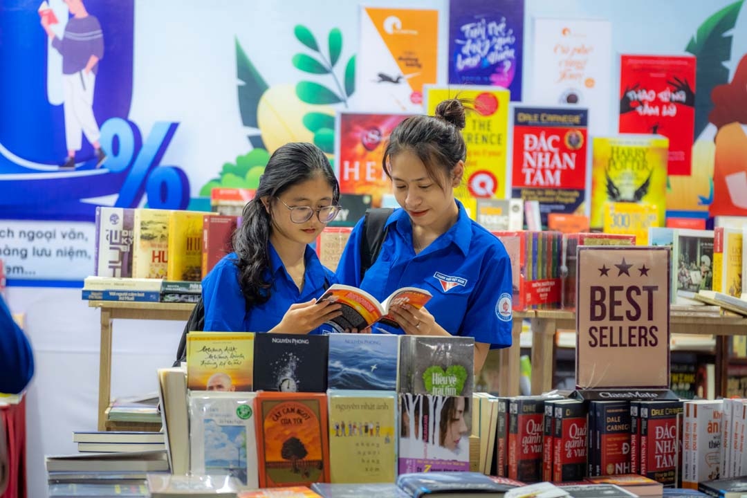 Ngày hội sách và văn hóa đọc Việt Nam lần 2 thu hút người dân cố đô