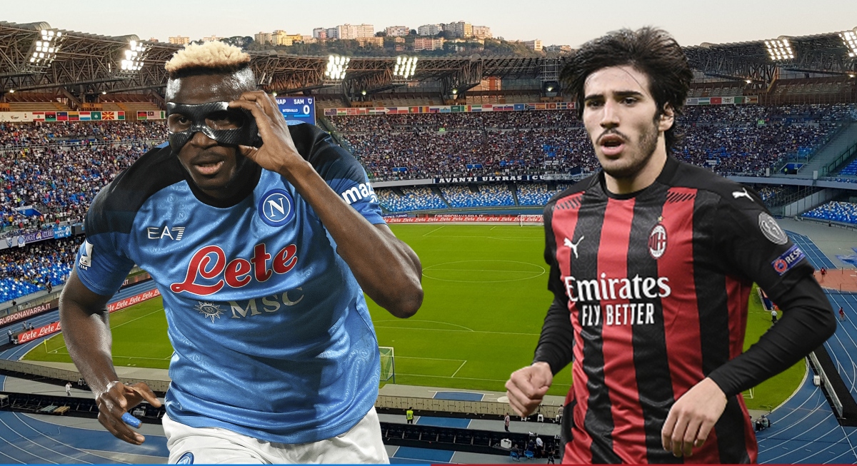 Dự đoán tỷ số, đội hình xuất phát trận Napoli - AC Milan