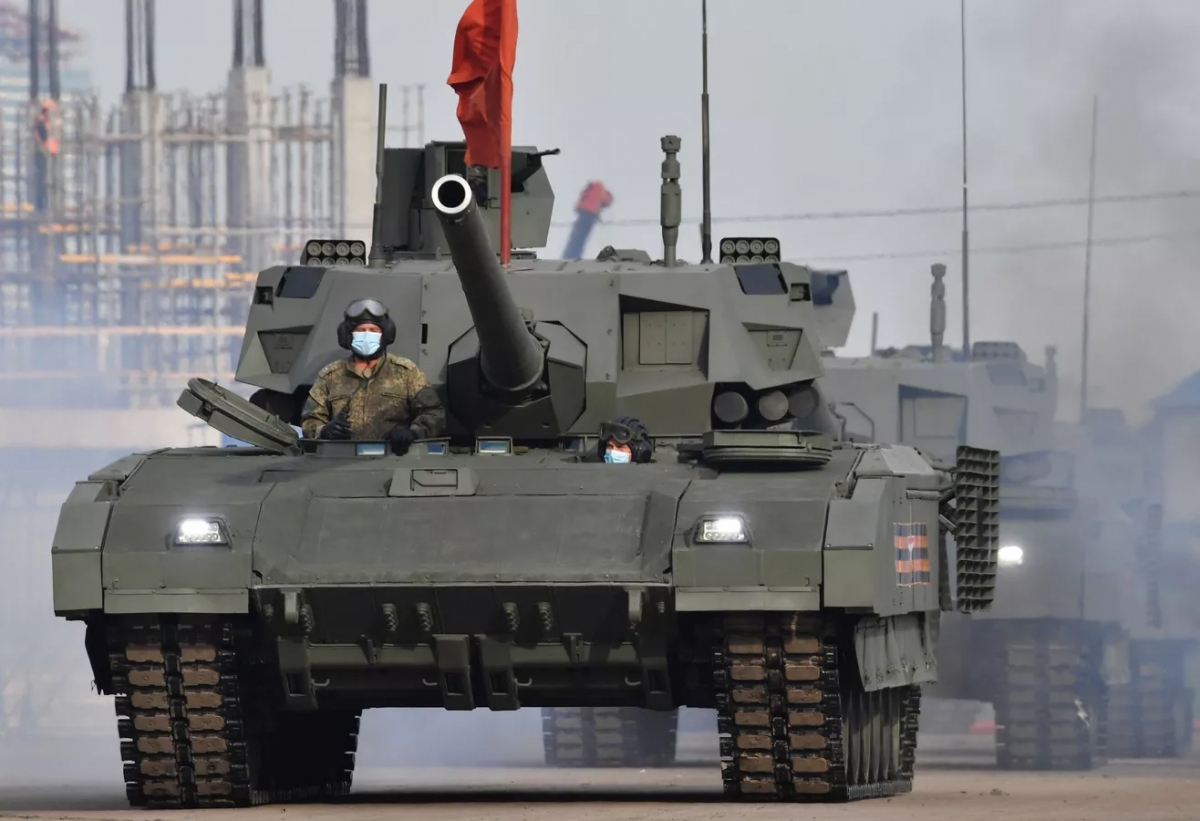 Nga đưa siêu tăng T-14 Armata tới vùng chiến sự ở Ukraine