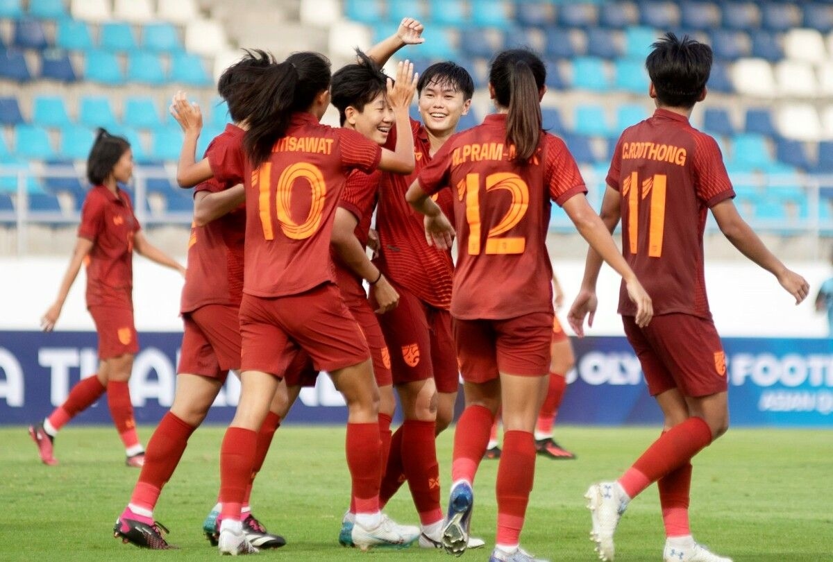 ĐT nữ Thái Lan thẳng tiến ở giải đấu châu lục, thách thức ĐT nữ Việt Nam ở SEA Games