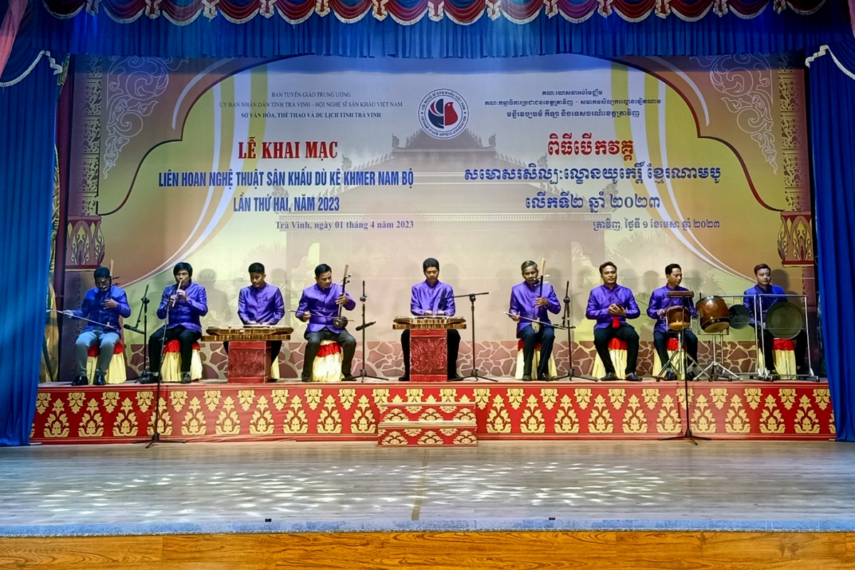 Liên hoan nghệ thuật sân khấu dù kê Khmer Nam bộ năm 2023