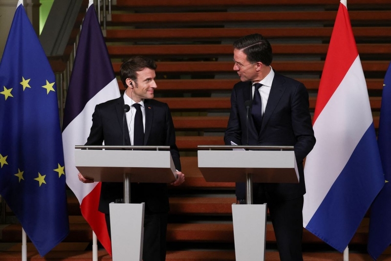 Tổng thống Pháp Macron thăm Hà Lan, kêu gọi châu Âu tự chủ chiến lược