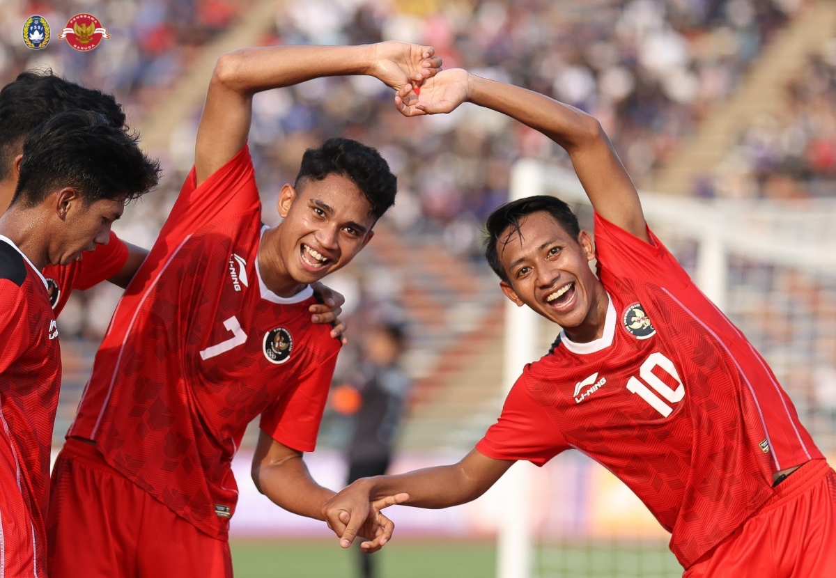Kết quả bóng đá SEA Games 32: U22 Indonesia thắng đậm trận ra quân