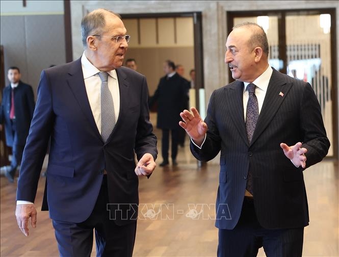 Ngoại trưởng Nga và Thổ Nhĩ Kỳ thảo luận về quan hệ song phương và các vấn đề quốc tế