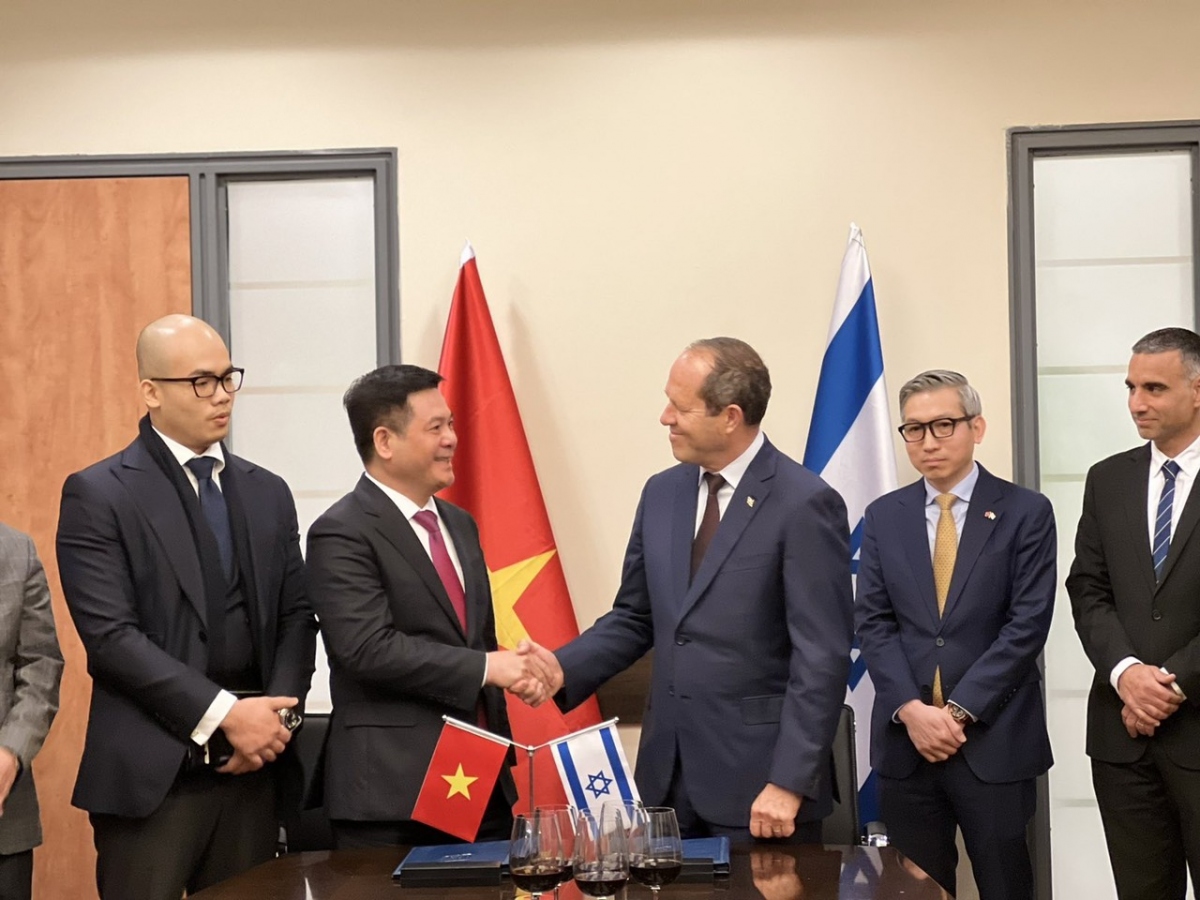 Kết thúc đàm phán Hiệp định thương mại tự do giữa Việt Nam và Israel (VIFTA)