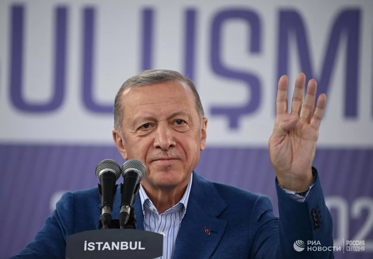 Tổng thống Nga chúc mừng ông Erdogan tái đắc cử Tổng thống Thổ Nhĩ Kỳ