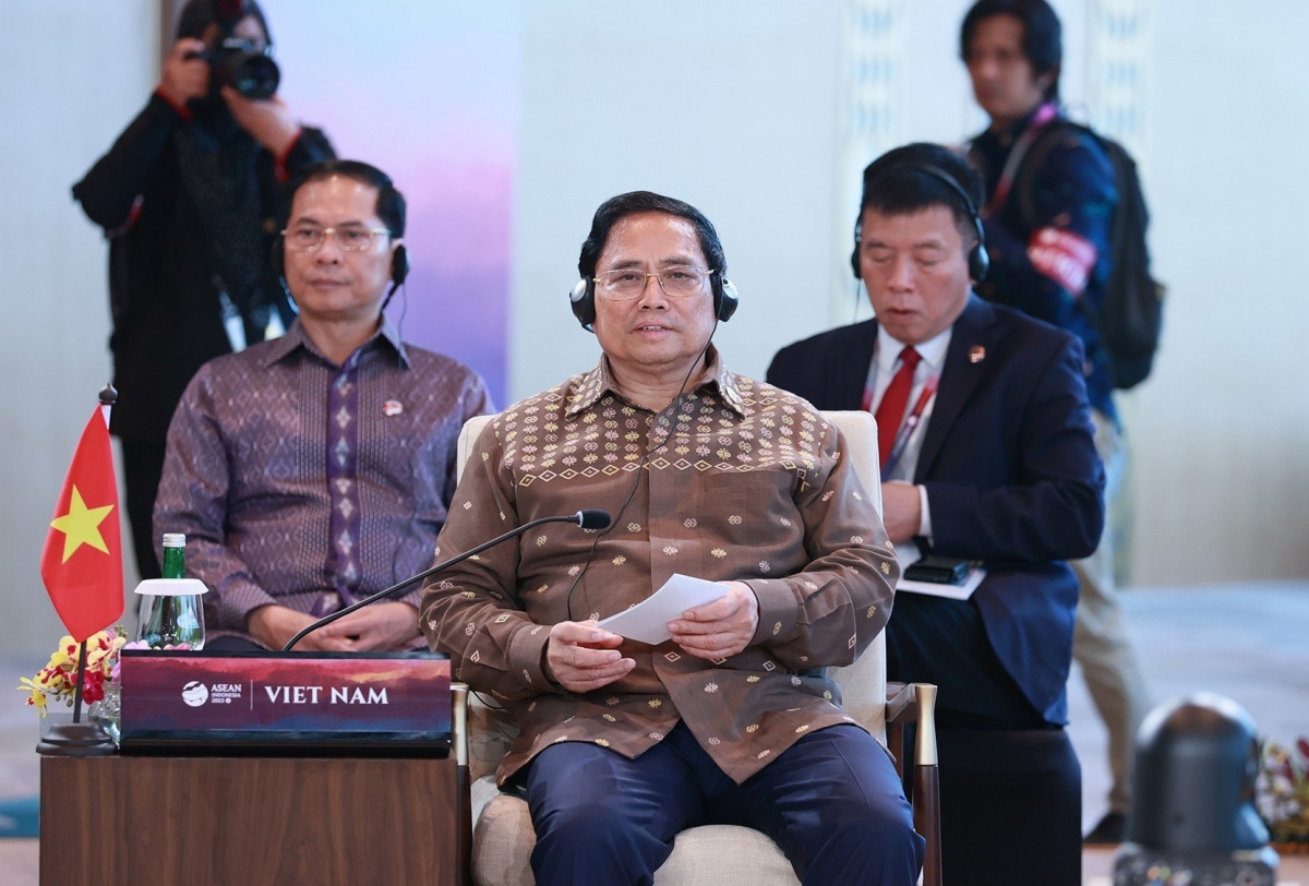 Thủ tướng Phạm Minh Chính dự Phiên họp hẹp Hội nghị cấp cao ASEAN lần thứ 42