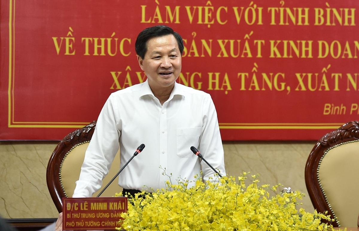 Phó Thủ tướng Lê Minh Khái: Tháo gỡ khó khăn, thúc đẩy tăng trưởng là “mệnh lệnh”