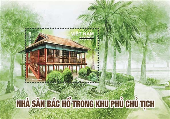 Phát hành đặc biệt bộ tem "Nhà sàn Bác Hồ trong khu Phủ Chủ tịch”