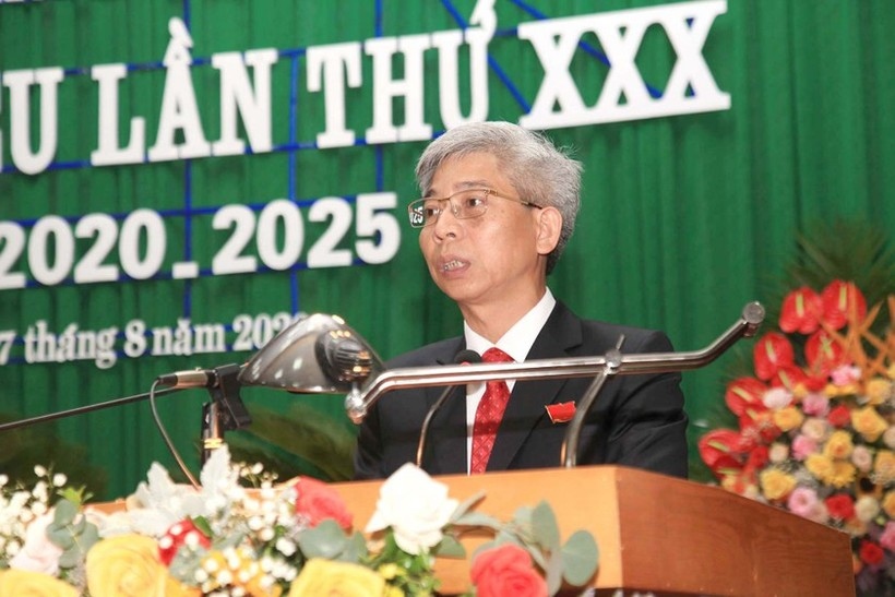 Bí thư Huyện ủy Tam Dương, Vĩnh Phúc xin nghỉ hưu trước tuổi 4 năm