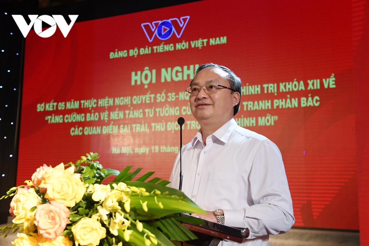 Đảng bộ VOV sơ kết 5 năm thực hiện Nghị quyết số 35-NQ/TW của Bộ Chính trị khóa XII
