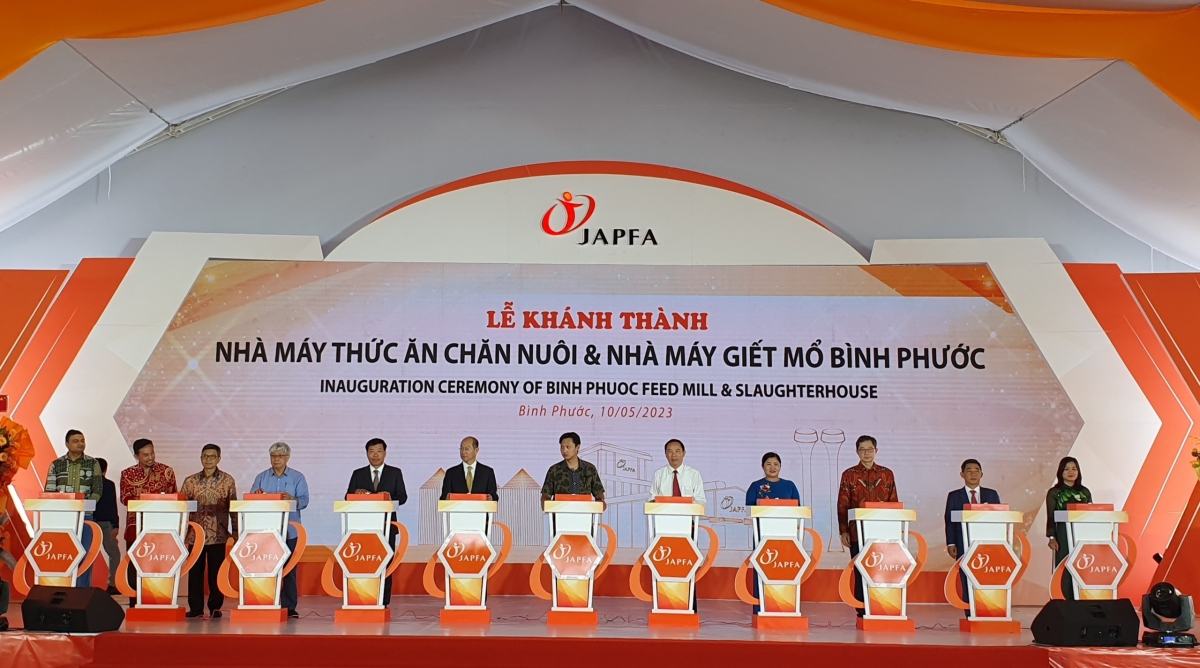 JAPFA Việt Nam khánh thành thêm 2 nhà máy ở miền Đông Nam Bộ