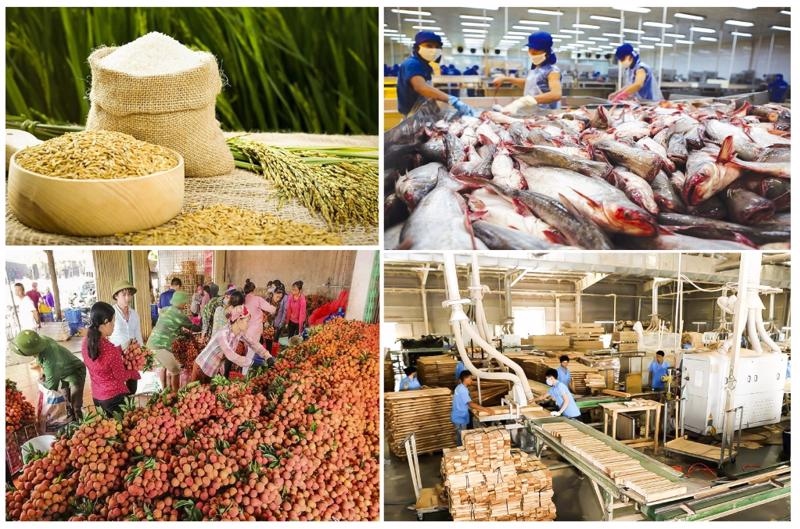 4 tháng, xuất khẩu nông lâm, thủy sản giảm hơn 13%