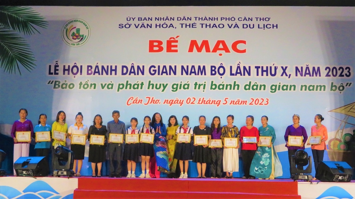 Bế mạc Lễ hội Bánh Dân gian Nam Bộ lần thứ X năm 2023