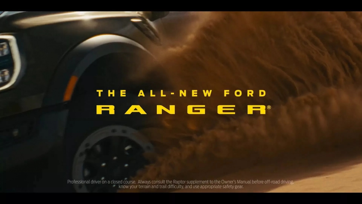 Ford Ranger 2024 hé lộ trước ngày ra mắt