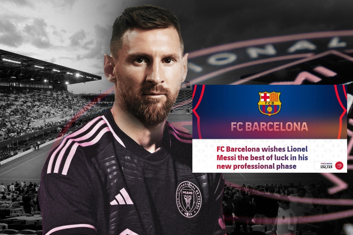 Phản ứng của Barca khi không thể tái hợp với Lionel Messi