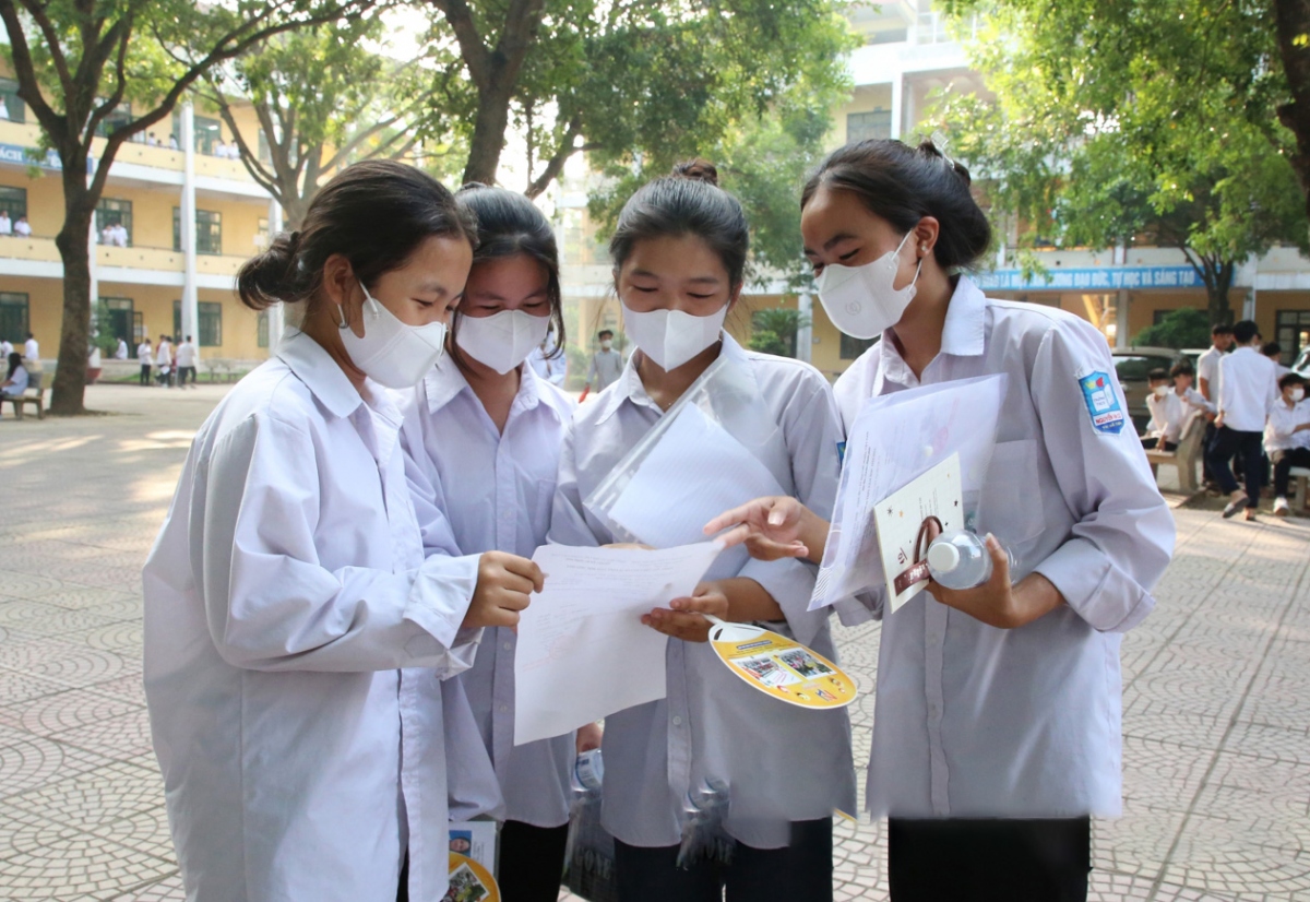 Hơn 15.000 thí sinh Bắc Ninh hoàn thành kỳ thi vào lớp 10