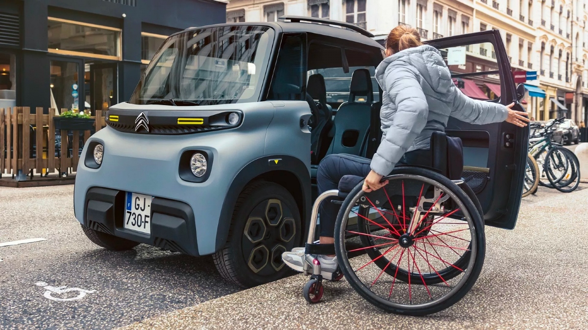 ​​Citroen ra mắt mẫu xe điện nhỏ gọn Ami thân thiện với người khuyết tật