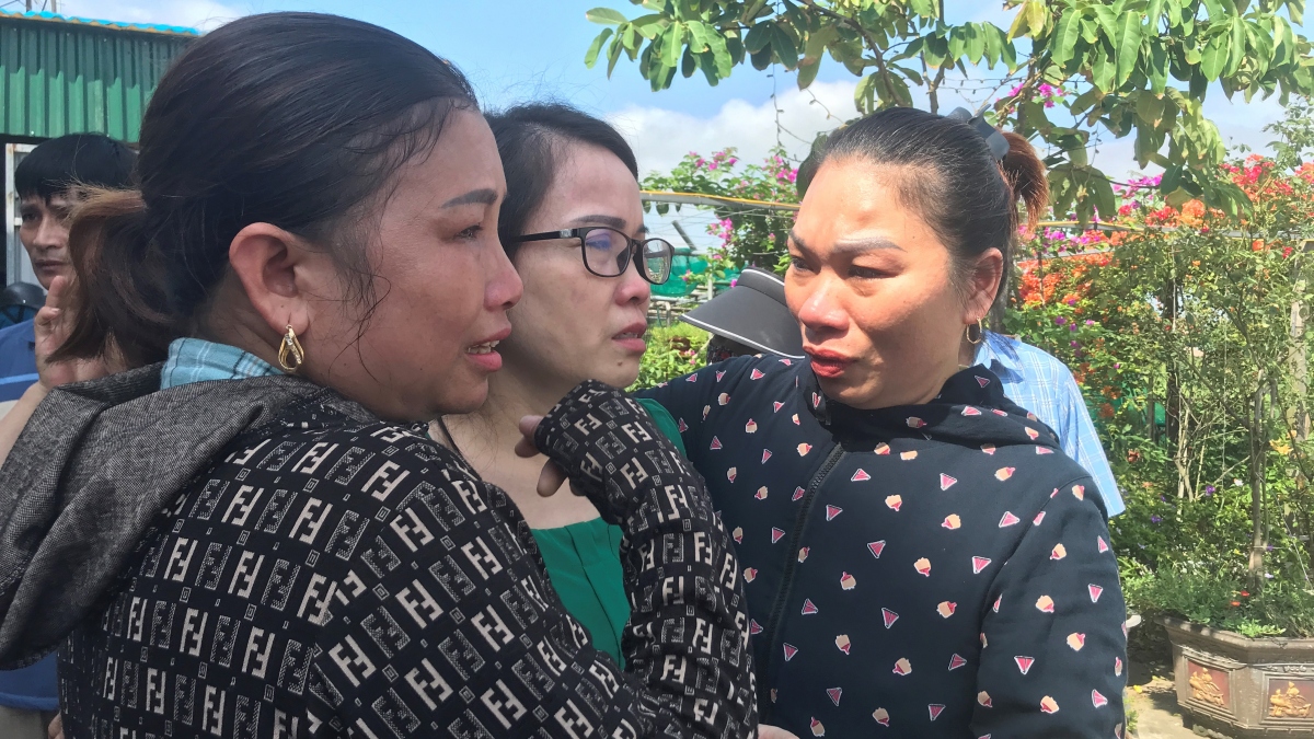 Cô giáo Lê Thị Dung trở về với gia đình sau 15 tháng chấp hành án