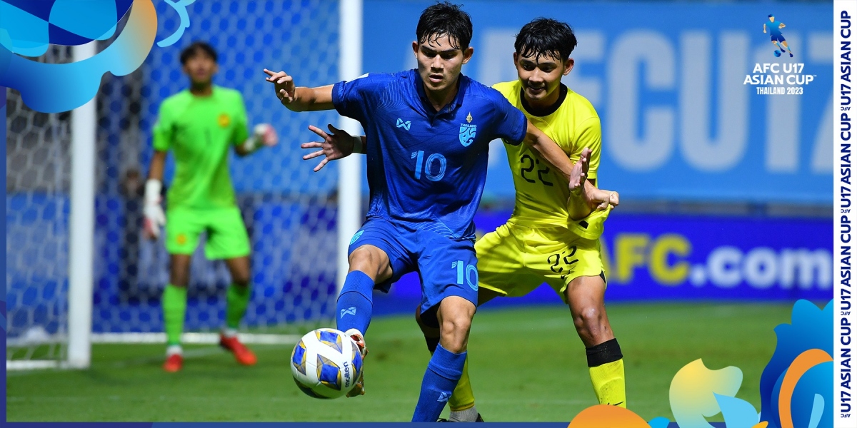 Bảng xếp hạng U17 châu Á 2023 mới nhất: U17 Thái Lan giành vé vào tứ kết