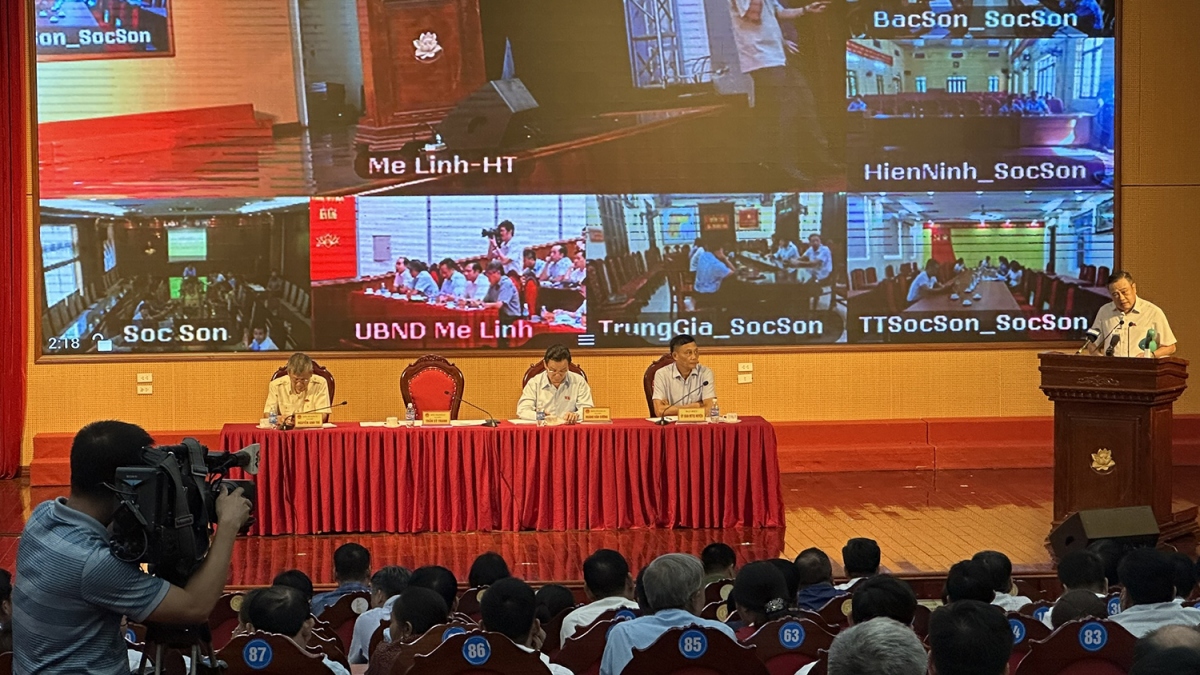 Chủ tịch TP Hà Nội đánh giá cao sự hợp tác của nhân dân cho dự án đường Vành đai 4