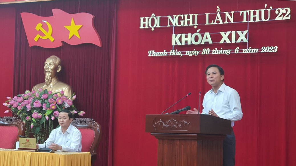 Hội nghị BCH Đảng bộ tỉnh Thanh Hoá: Khắc phục tâm lý sợ sai, sợ trách nhiệm