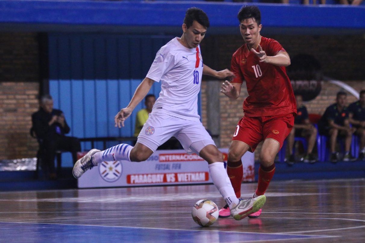 ĐT Futsal Việt Nam kết thúc chuyến tập huấn Paraguay bằng trận đấu ấn tượng