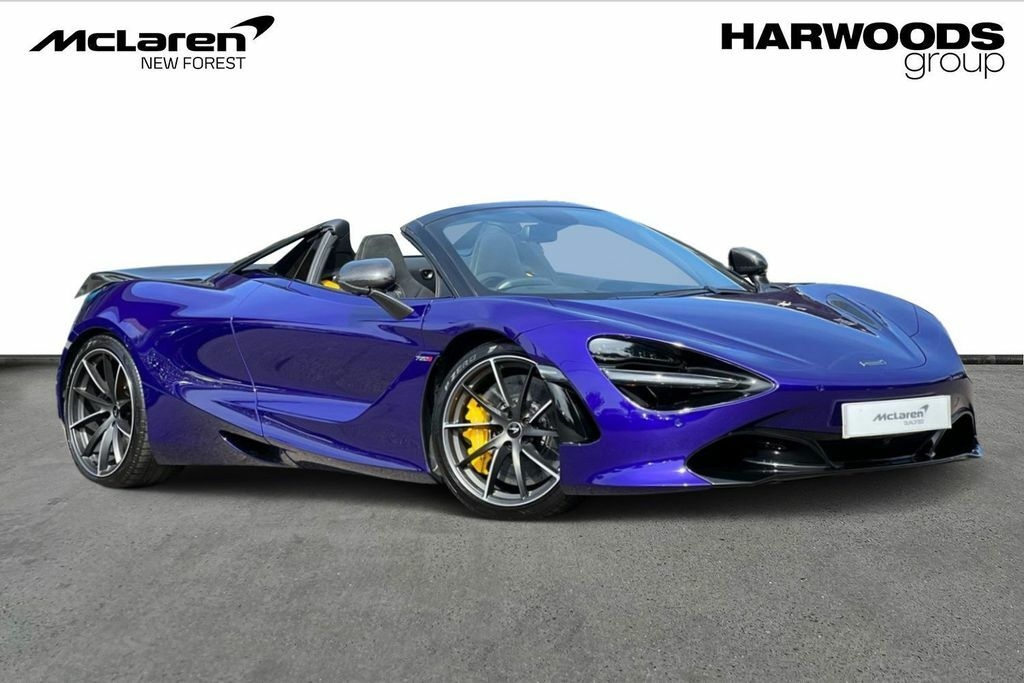 Rao bán McLaren 720S Spider màu Lantana Purple của tay đua Daniel Ricciardo