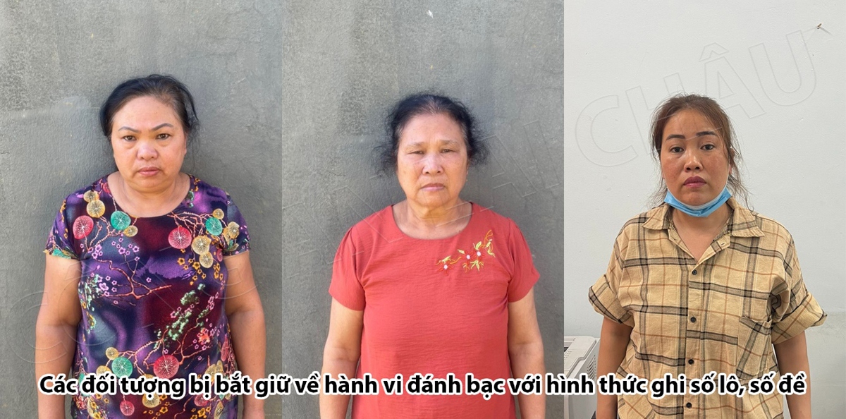Tạm giữ khẩn cấp 3 phụ nữ liên quan sới bạc "khủng" ở Lai Châu