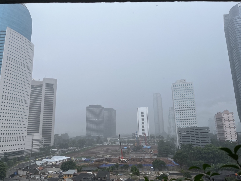 Ô nhiễm không khí nghiêm trọng tại Indonesia