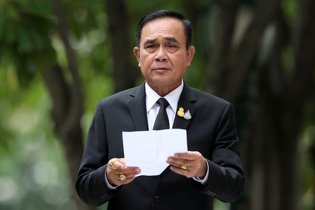 Ông Prayuth Chan-o-cha khẳng định không tái tranh cử Thủ tướng Thái Lan