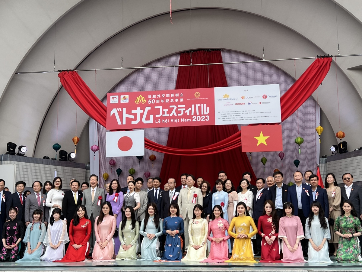 Dự kiến 40.000 du khách sẽ dự “Lễ hội Việt Nam tại Công viên Yoyogi 2023”