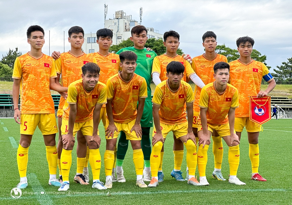 U17 Việt Nam đánh rơi chiến thắng tại Nhật Bản dù dẫn trước 3-0
