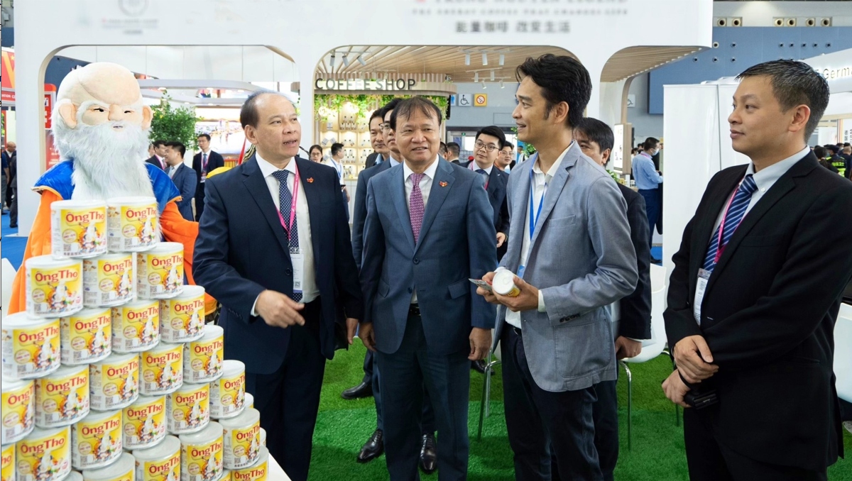 Sữa đặc Ông Thọ tạo ấn tượng tại Hội chợ Quảng Châu, Trung Quốc