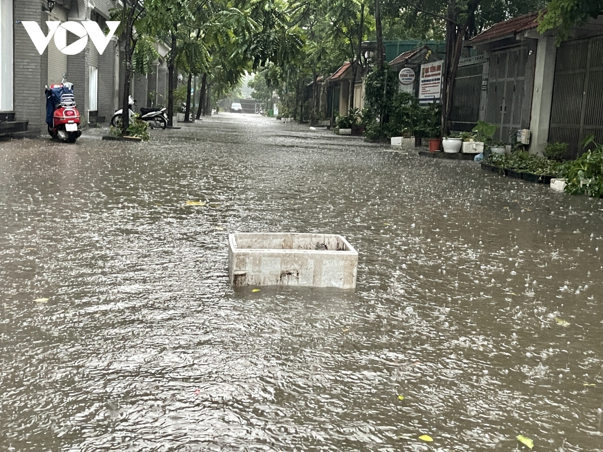 Dự báo thời tiết ngày 14/6: Hà Nội tiếp tục mưa to vào chiều tối