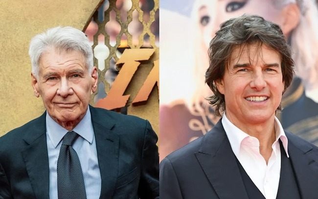 Tom Cruise mong muốn tiếp bước huyền thoại Harrison Ford