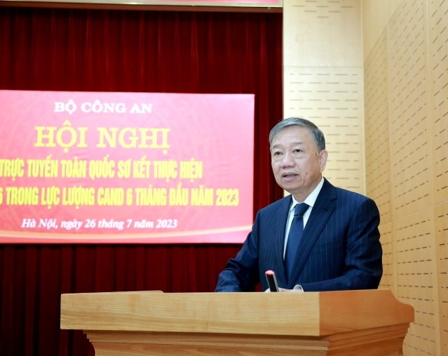 Bộ trưởng Tô Lâm đề nghị giải quyết các "điểm nghẽn" trong thực hiện Đề án 06