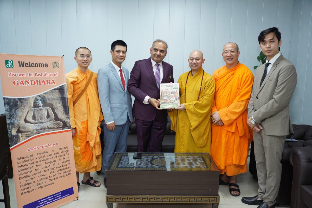 GHPGVN tham dự hội thảo quốc tế về di sản Phật giáo Gandhara của Pakistan