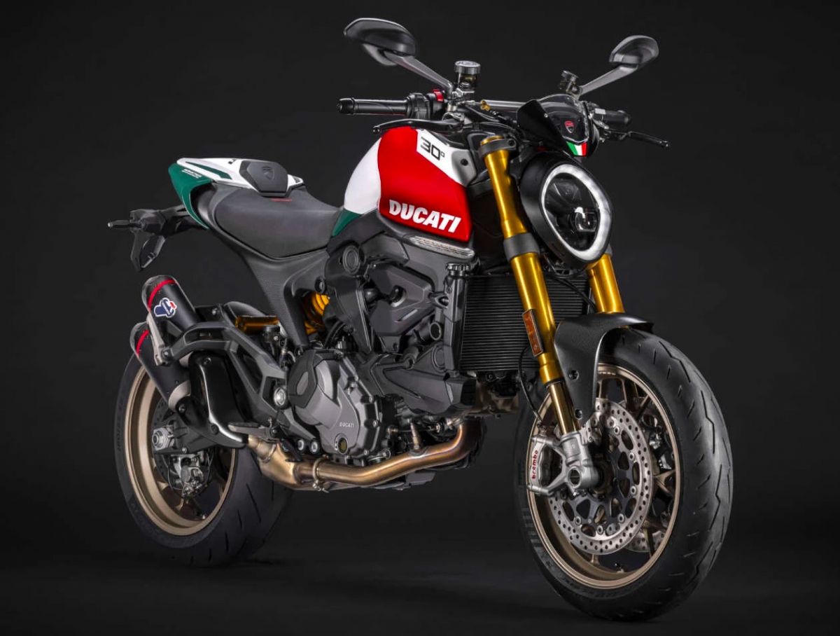 Ducati Monster 30th Anniversary 2023 phiên bản kỷ niệm lộ diện