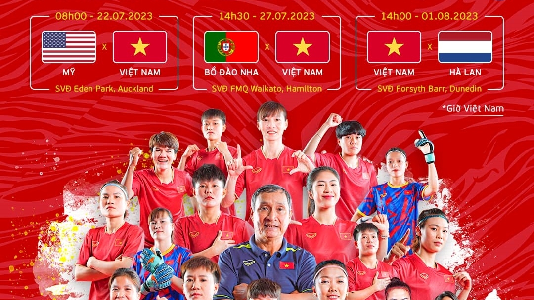 Cách xem trực tiếp ĐT nữ Việt Nam vs ĐT nữ Bồ Đào Nha tại World Cup 2023