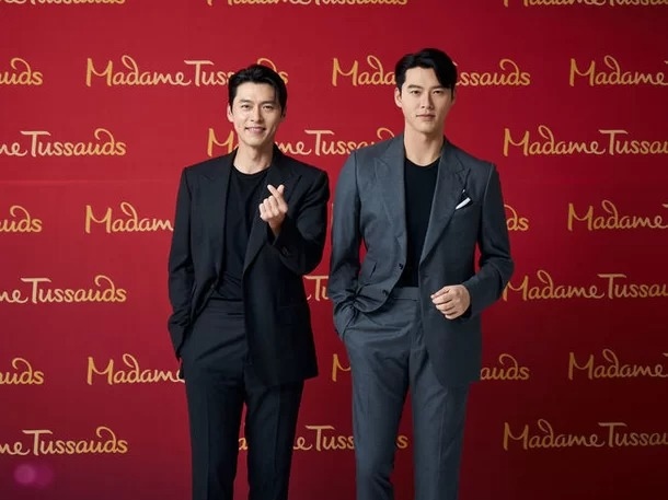 Tượng sáp Hyun Bin lần đầu ra mắt tại Singapore