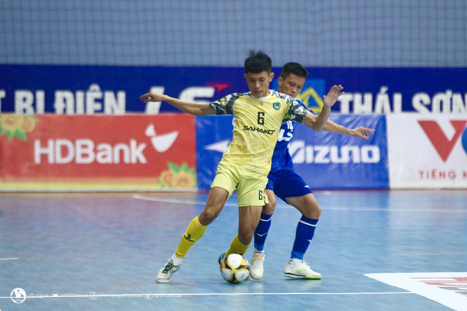 Kết quả Futsal HDBank VĐQG 2023: Thái Sơn Nam và Sahako rượt đuổi nghẹt thở